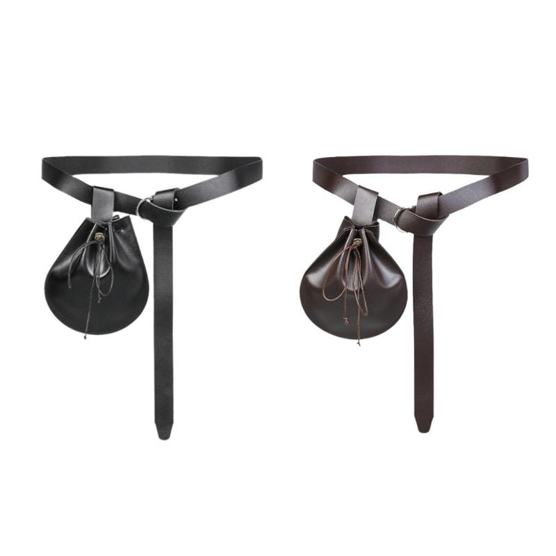 ベルトポーチウエストバッグロールプレイフォトプロップフェスティバルのためのユニークな中世のベルトバッグ