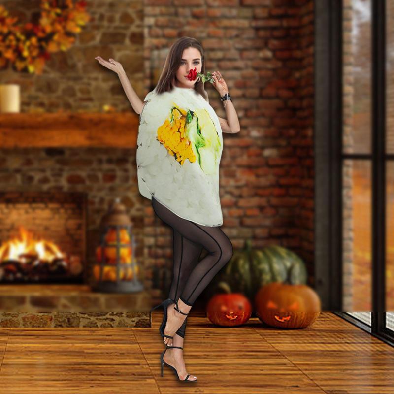 面白い食べ物コスチュームコスプレドレスアップギフトファンシードレス