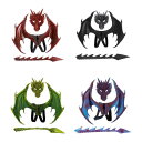 キッズドラゴンウィングコスチューム恐竜マスクセットコスプレコスチューム