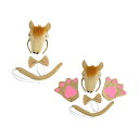 動物馬コスチュームアクセサリー耳カチューシャ蝶ネクタイ尻尾動物ファンシーコスチュームキットステージショー用コスプレファミリーパーティー写真小道具