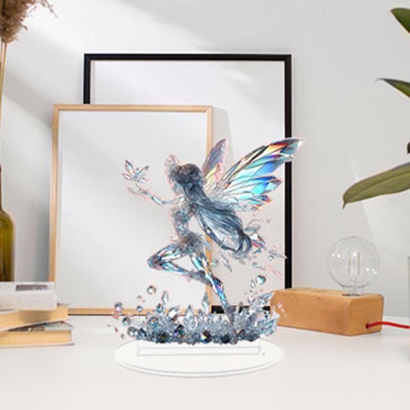 2Dアクリルオーナメントギフトクラフトデコレーションホームオフィス用