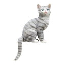 猫の彫像 樹脂製アートクラフト 卓上飾り テーブル リビングルーム用