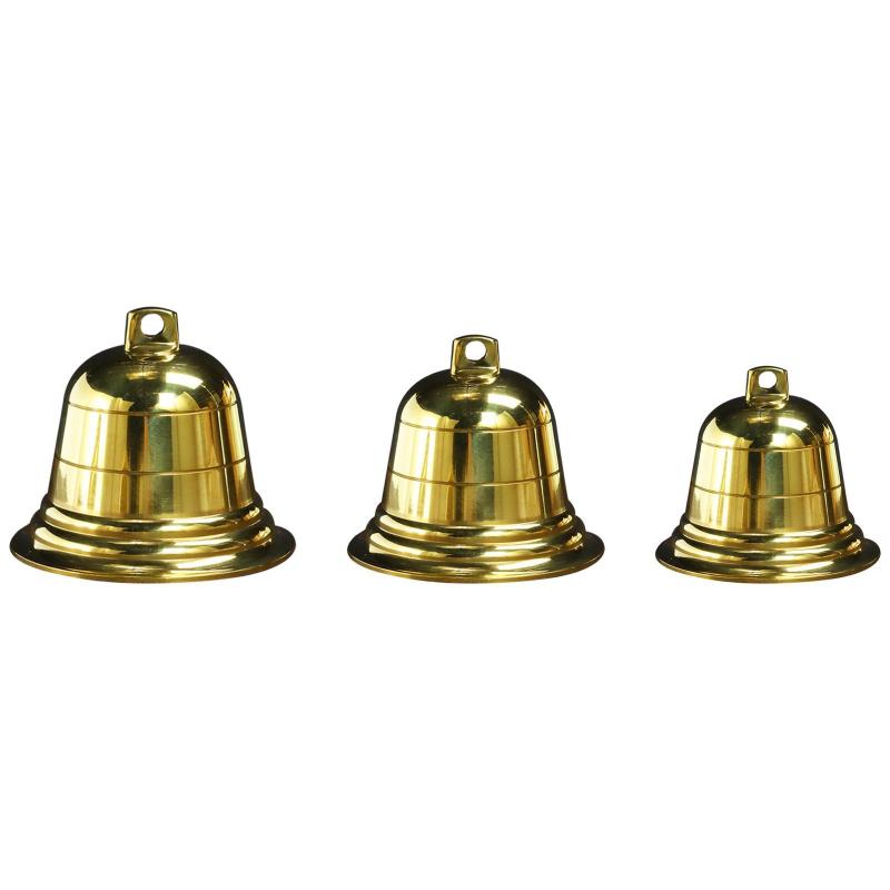 DIYブラスベルハンギングオーナメントドアベルは家.庭.車の装飾表面研磨軽量の多機能ハンドクラフト