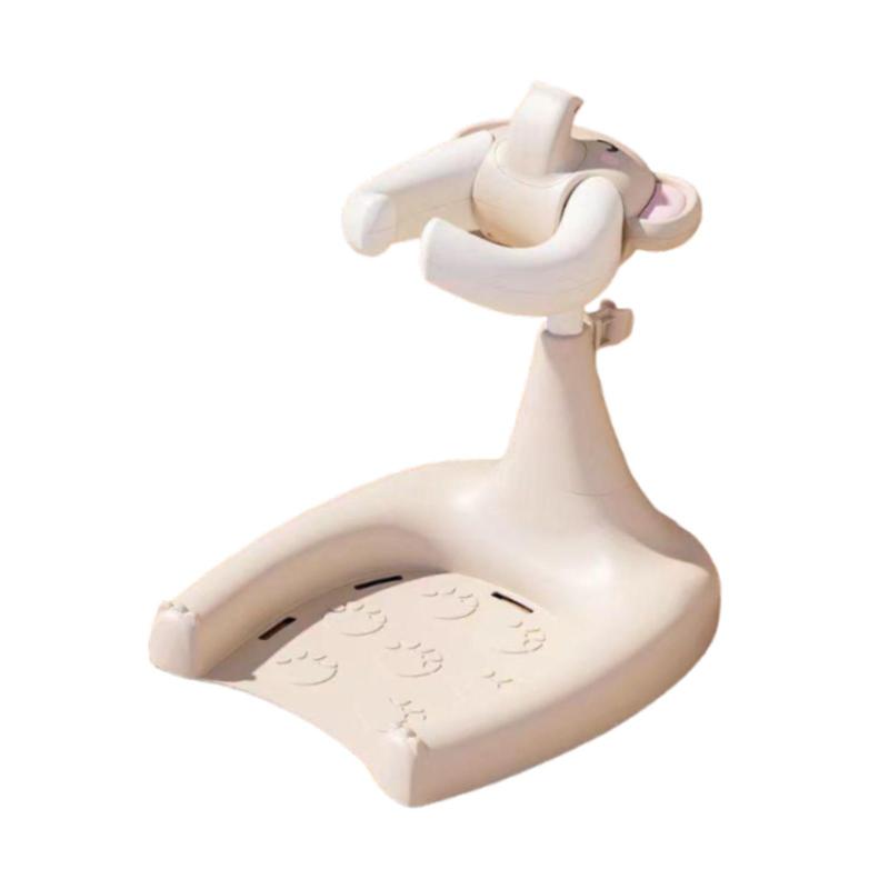 ベビーバスサポート 幼児用お尻洗いサポート バスハグ 調節可能なベビースタンディングサポート ベビーキッズ用脊椎プロテクター