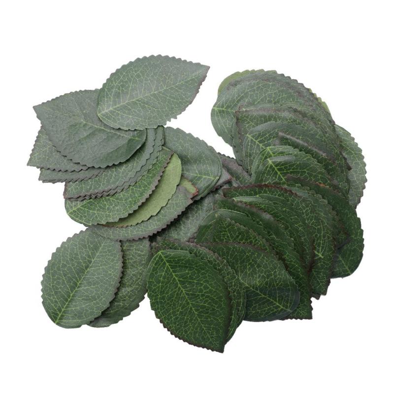 100パック バラの葉ブーケ 感謝祭イベント センターピース デコレーション