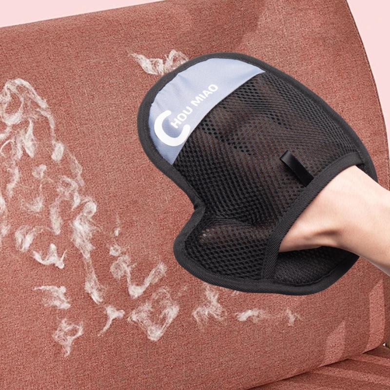 ペットの毛の除去グローブ 毛皮クリーニングクロス 長毛・短毛・衣類・ラグ用