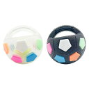 ドッグサッカーボールインタラクティブボールスクイーキーフローティング可能なペットフットボールタグオブウォーズの犬の綱引きのための犬の綱引き