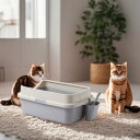 オープントップ猫トイレ.大型猫トイレ.子猫トイレ.猫トイレ.ペットトイレ.ギフト