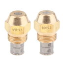 2 X 石油炉ノズル交換部品 9/16インインインイン 外ネジ.0.3 & 0.4mm