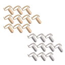 10 個セット フィンガーセット アクリルネイルアートデコレーション用 接着剤不要 取り外し可能 変色なし 調整可能