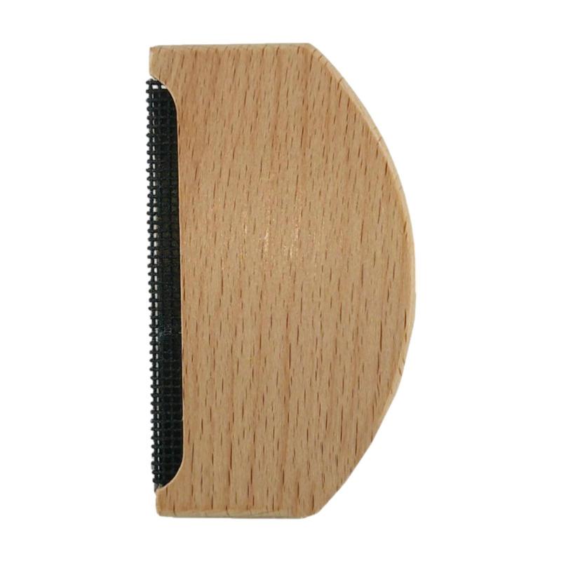 カシミヤコーム多機能木製ブラシツール衣類ニットスカーフ用