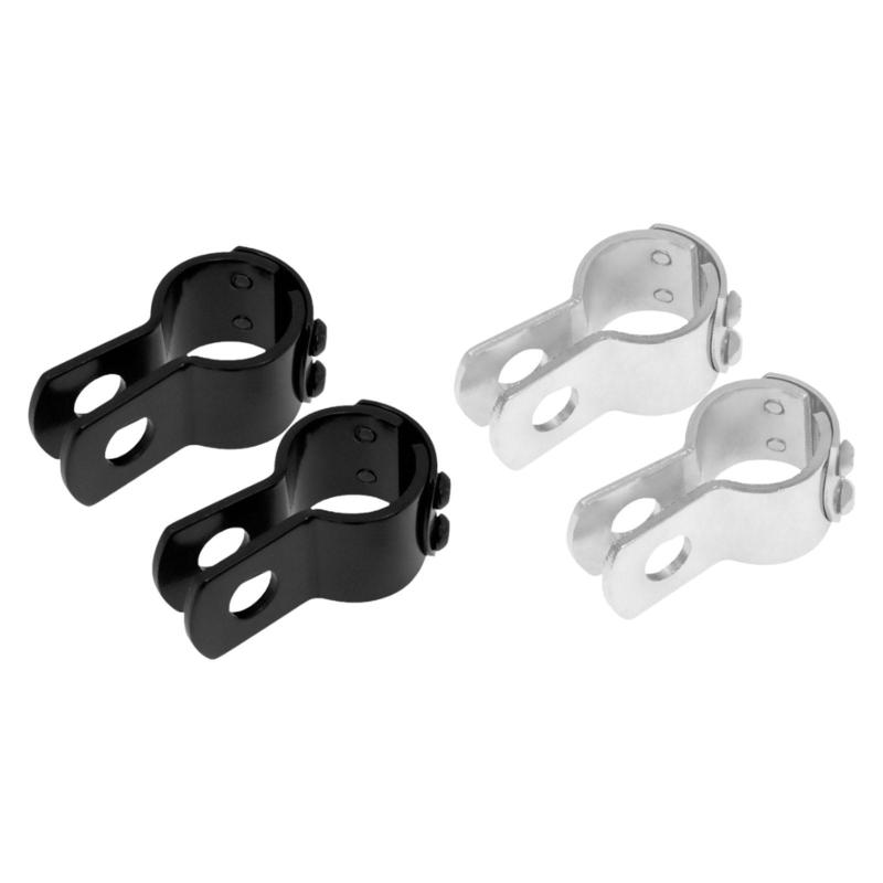 エンジンガードフットペグ1-1/4インチヘビーデューティーポータブルステンレス鋼足ペグクランプクラン..