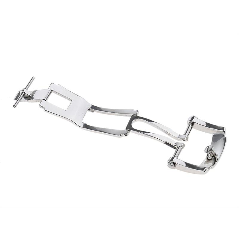 ウォッチストラップのためのステンレス鋼展開バタフライバックルクラスプ , スタイルA, 18mm