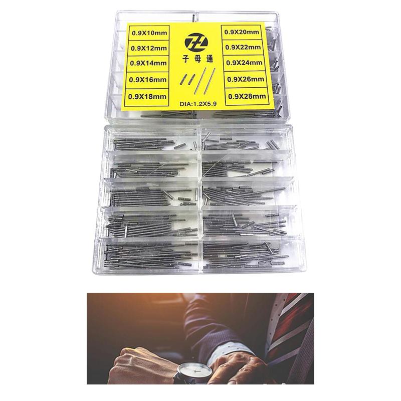 ステンレス鋼 10 種類 0.9mm 10mm - 28mm ブレスレット チューブ バー セット 時計ベルト