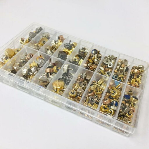 新しい銅 3-7mm 時計クラウンヘッド時計屋ツールアクセサリーパーツキット用 新しい銅 3-7mm 時計クラウンヘッド時計屋ツールアクセサリーパーツキット用
