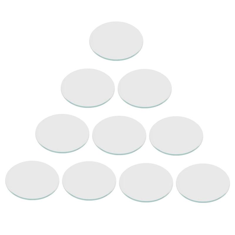 10個セット 薄い 平ら 鉱物ガラス 腕時計交換部品 全10サイズ