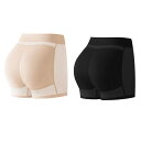 女性シームレスアスパッドパンティーシェイプウェア下着パンティーリフティングパンティー通気性パッド入りパンツブリーフ戦利品
