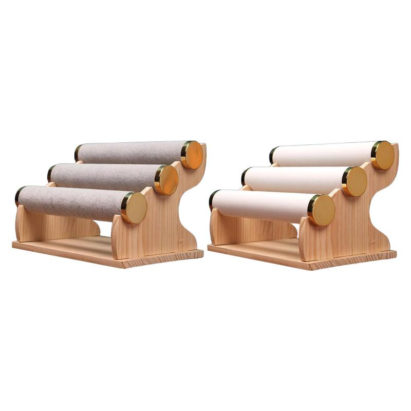 3段ジュエリースタンド.ブレスレットディスプレイスタンド.ディスプレイラック.ブレスレットスタンド...