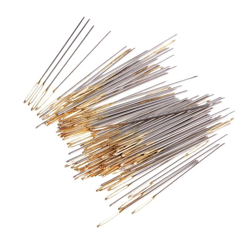 クロス針 刺繍針 裁縫 手作り 6 約100本