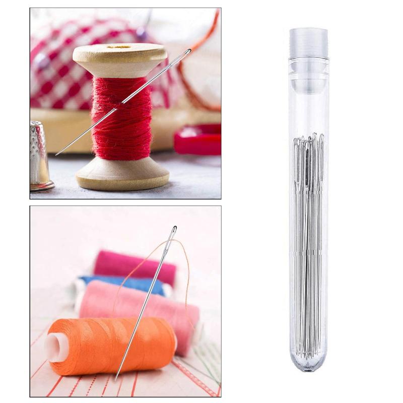 25x ビッグラージアイロングシャープミシン針手縫いかがり針ツール