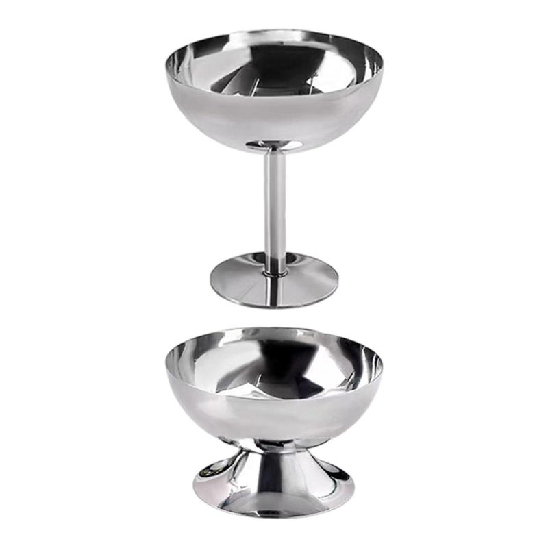 足のあるデザートボウル足のデザートサンデーカクテルボウル安定したスタンドサービングボウル用ボウル