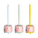 トイレクリーナーブラシ 便器ブラシ 省スペースバスルームアクセサリー ホルダー付き換気トイレブラシ バスルームホテル洗面所用セット