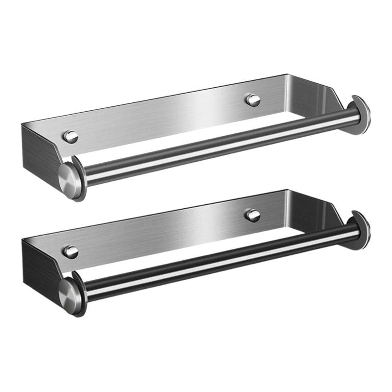 ペーパータオルホルダー 壁掛け式 ペーパータオルディスペンサー 省スペース ペーパータオルラック キ..