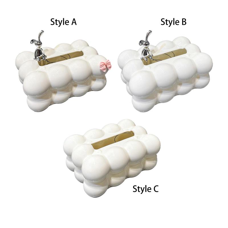 ティッシュボックスホルダー ミニマリストナプキンディスペンサー ティッシュディスペンサー フェイシ..