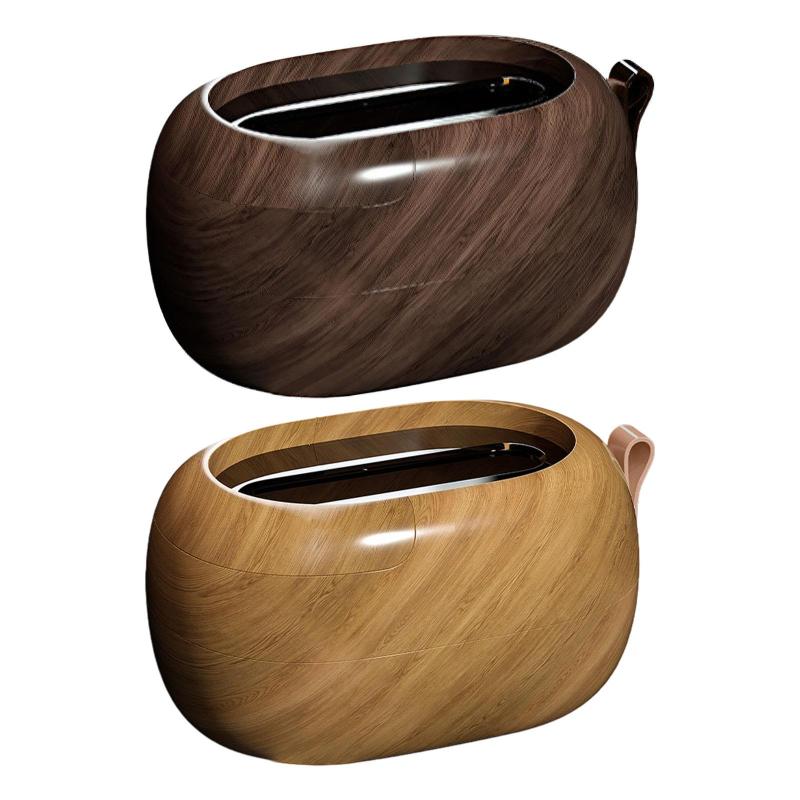 ティッシュボックスカバーディスペンサー シンプルなキャビネット下ペーパータオルホルダー収納ボック..