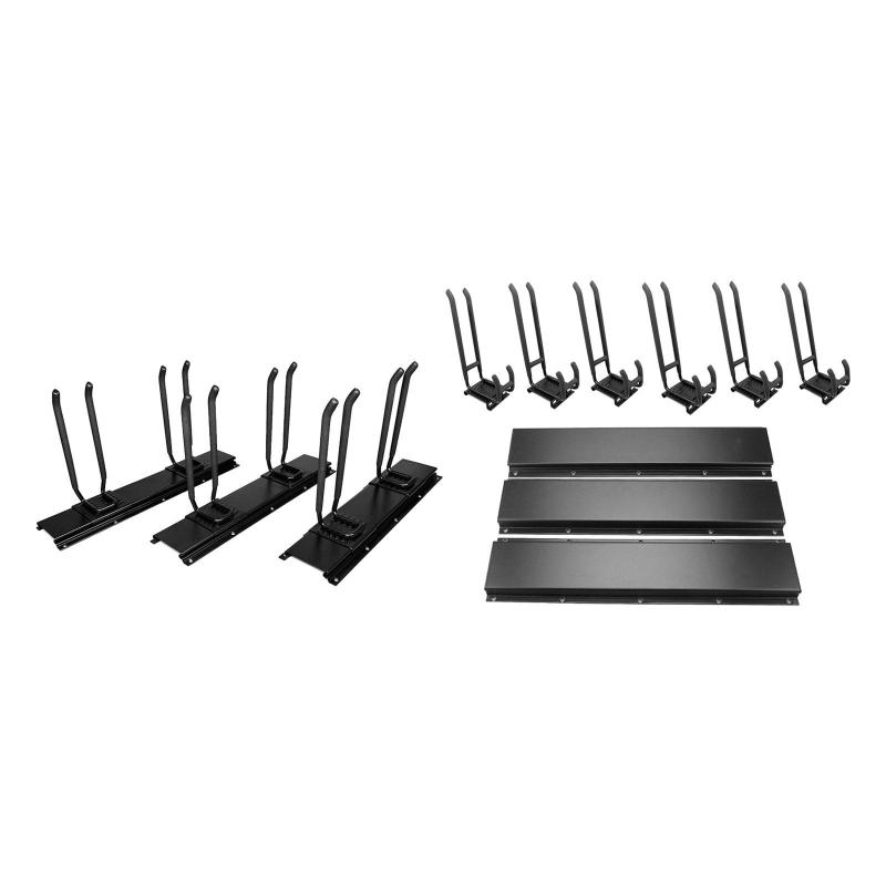 ガレージウォールオーガナイザー.ユーティリティフックホルダーツールストレージラックメンテナンスツール用フックハンガーシェッドヤードモップブルームガーデニング