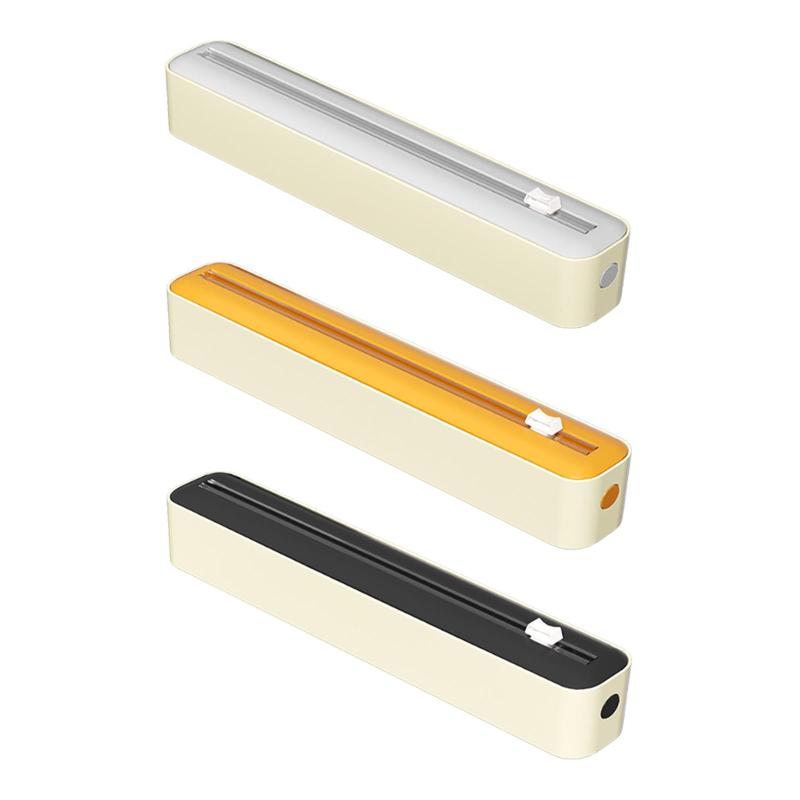 フードラップカッター ラップフィルム ホイルカッター ディスペンサー 再利用可能 ホルダー デスクトッ..