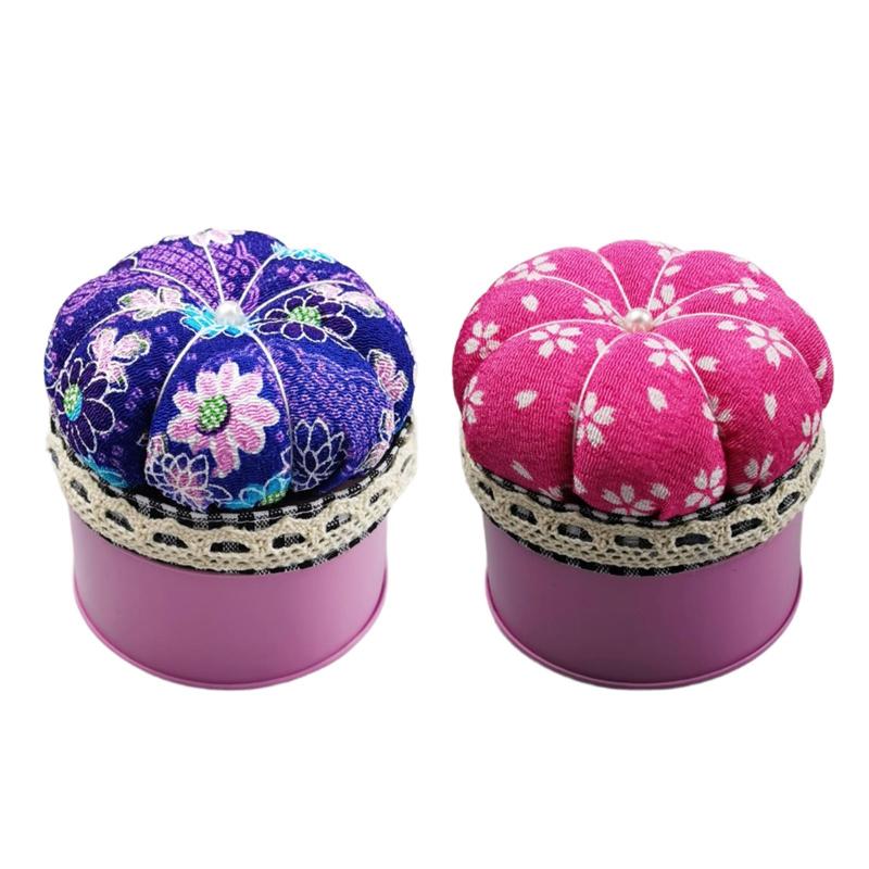 ニードルクッションボックスピンクッション縫製縫製アクセサリーキルティングハンド縫製用品針ピンホル..