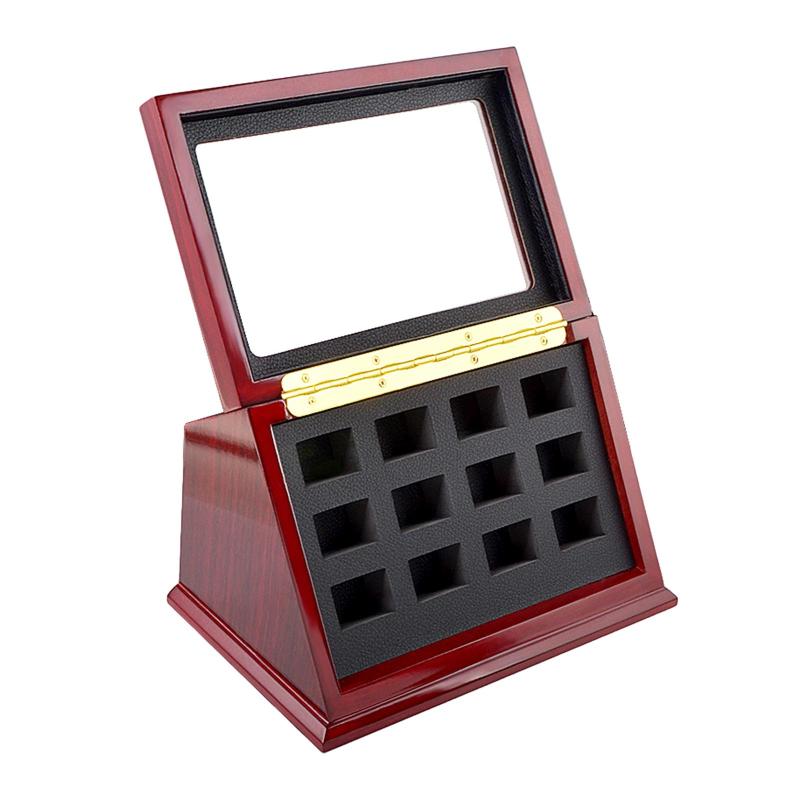 チャンピオンシップ リング ディスプレイ ボックス リング ディスプレイ 複数リング用木箱