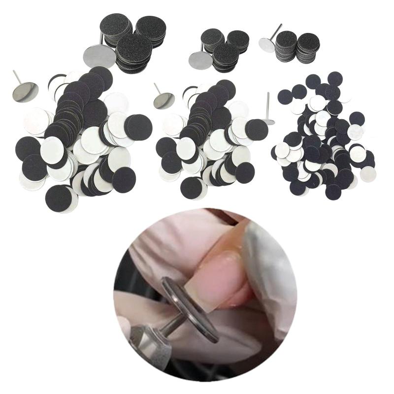 交換パッド自己粘着紙やすりディスクディスクのためのペディキュア電気フットファイルカルスリムーバー