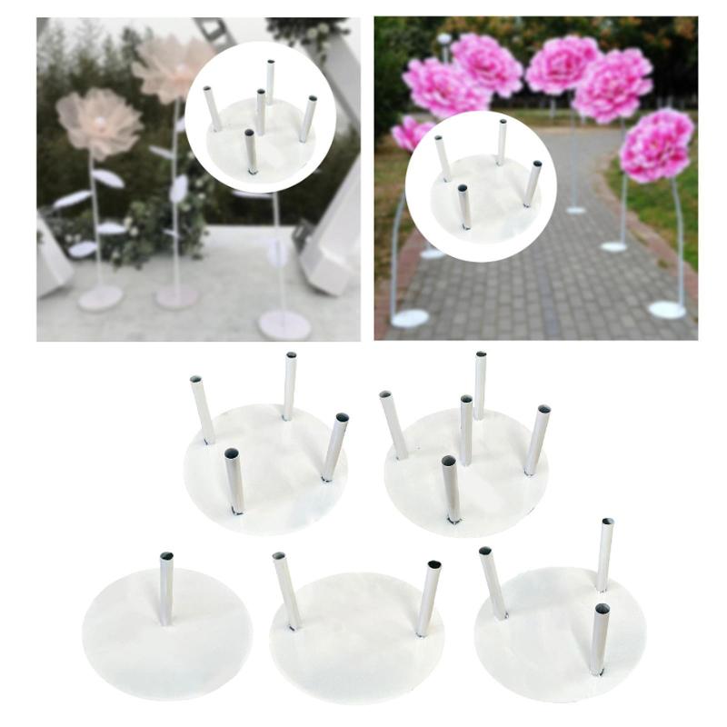 フラワーポールディスプレイスタンドベーススタンディングフラワーアレンジメント大型フロアスタンド花..