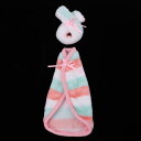 1/6ガールドールぬいぐるみバスローブとヘアバンドセットレジャーパジャマオレンジ