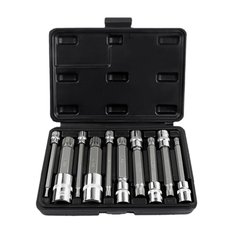 一般的なスプラインビットソケットセットは硬いエリア芝生の機器に到達しにくい