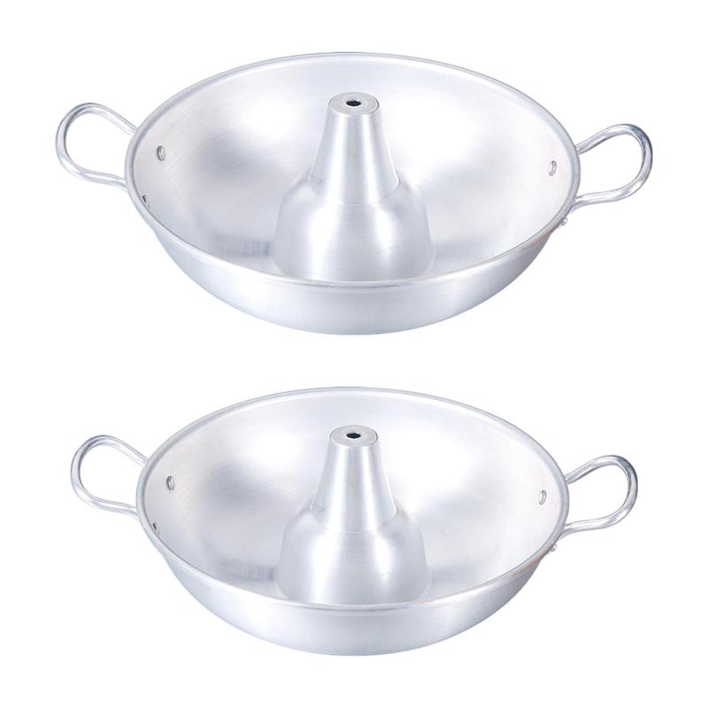 シャブホットポット二重ハンドル中華鍋多目的伝統的な調理ポットストックポットレストランの屋外屋内キャンプの家庭用