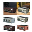 1/64 HO スケールモデルハウス建物ジオラマ卓上装飾砂テーブル装飾モデル風景趣味のおもちゃの飾り(3)