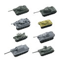 8個 DIY 1/144 タンクモデル おもちゃ 子供用 装飾アクセサリー 組み立てモデル
