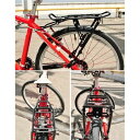 自転車ック 合金 25kg パニエ シェルフ リア バイク ラック ロード バイク用