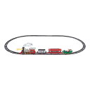 クリスマストレインセット スモーク付き 屋内用 家族向け 電車セット ライト