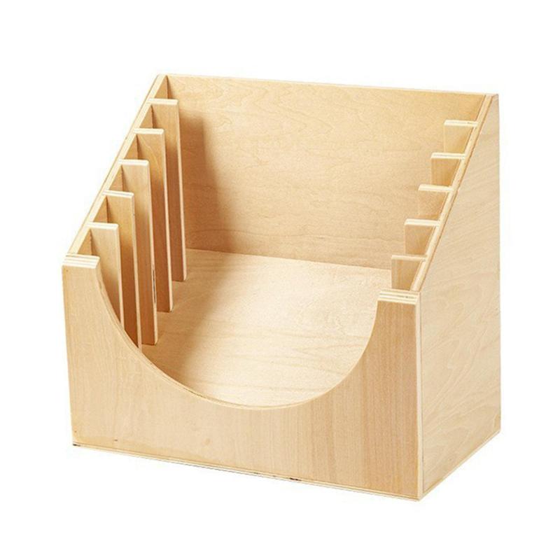 ドレスボード収納フレーム 6コンパートメント 木製 ジップボタンタイおもちゃ用