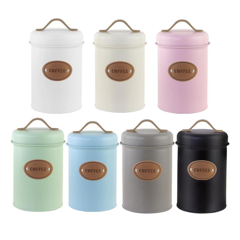 コーヒーキャニスター食品保存容器ナッツライスルーズティー食品オーガナイザー気密保存キャニスタージ..