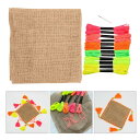 糸 刺繍糸 耐久性のある 芸術品や工芸品 子供向け DIY プロジェクトに最適