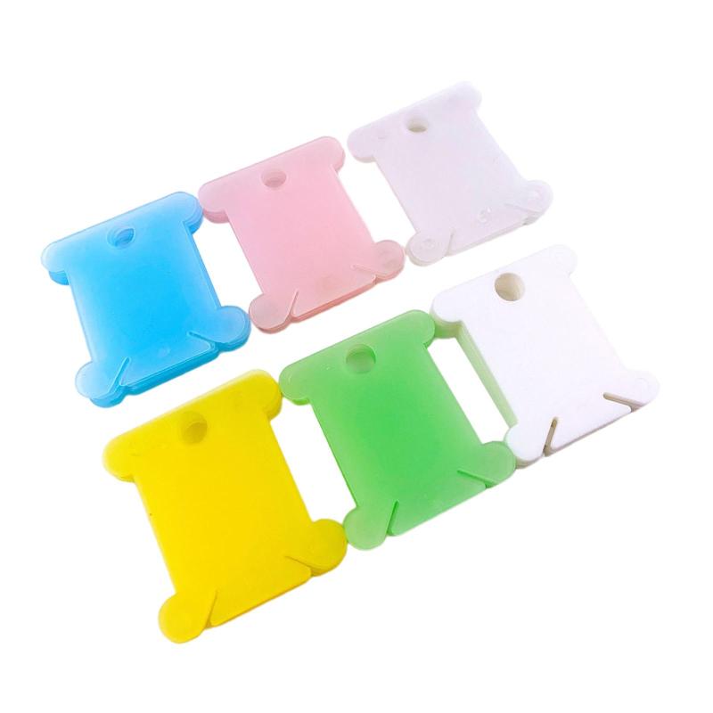 200個フロスボビン 裁縫収納アクセサリー リールツール 糸ボビン