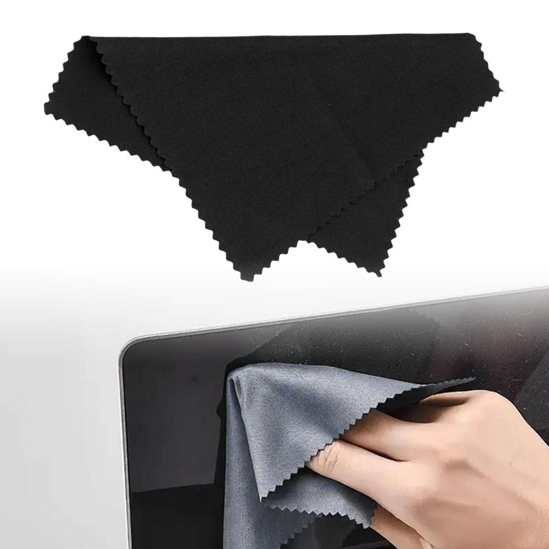 10 個セット メガネ拭き.カメラ拭き.再利用可能なソフトスマホクリーニングクロス.カメラレンズ表面やL..