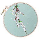DIY リボン花刺繍初心者のための裁縫縫製アクセサリー , B
