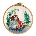 初心者刺繍キットクロス工芸品のためのDIYプリンセス刺繍