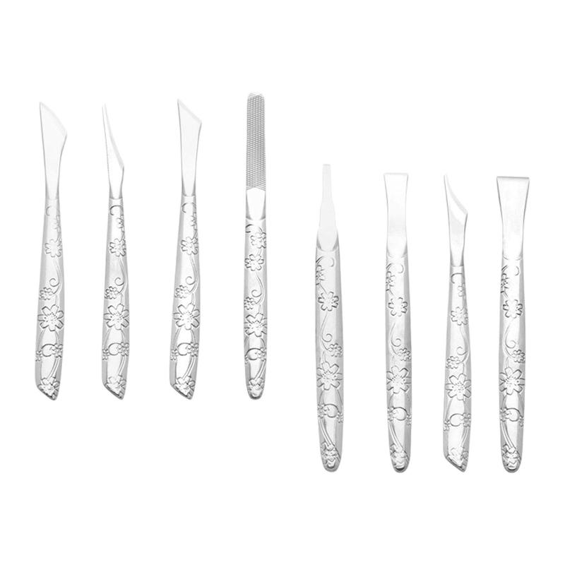 8ピース/個レザーカービングスクリューナイフ - ハンディクラフトツール